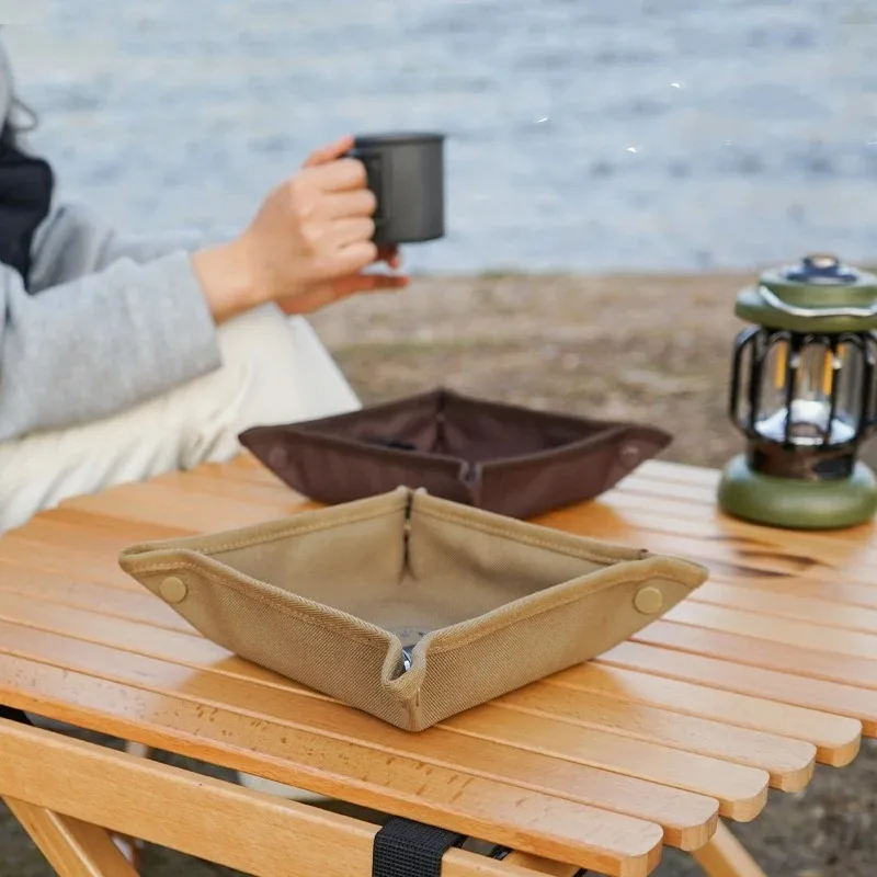 Camping Cooking Table - Camping Storage Tray Home Travel Storage