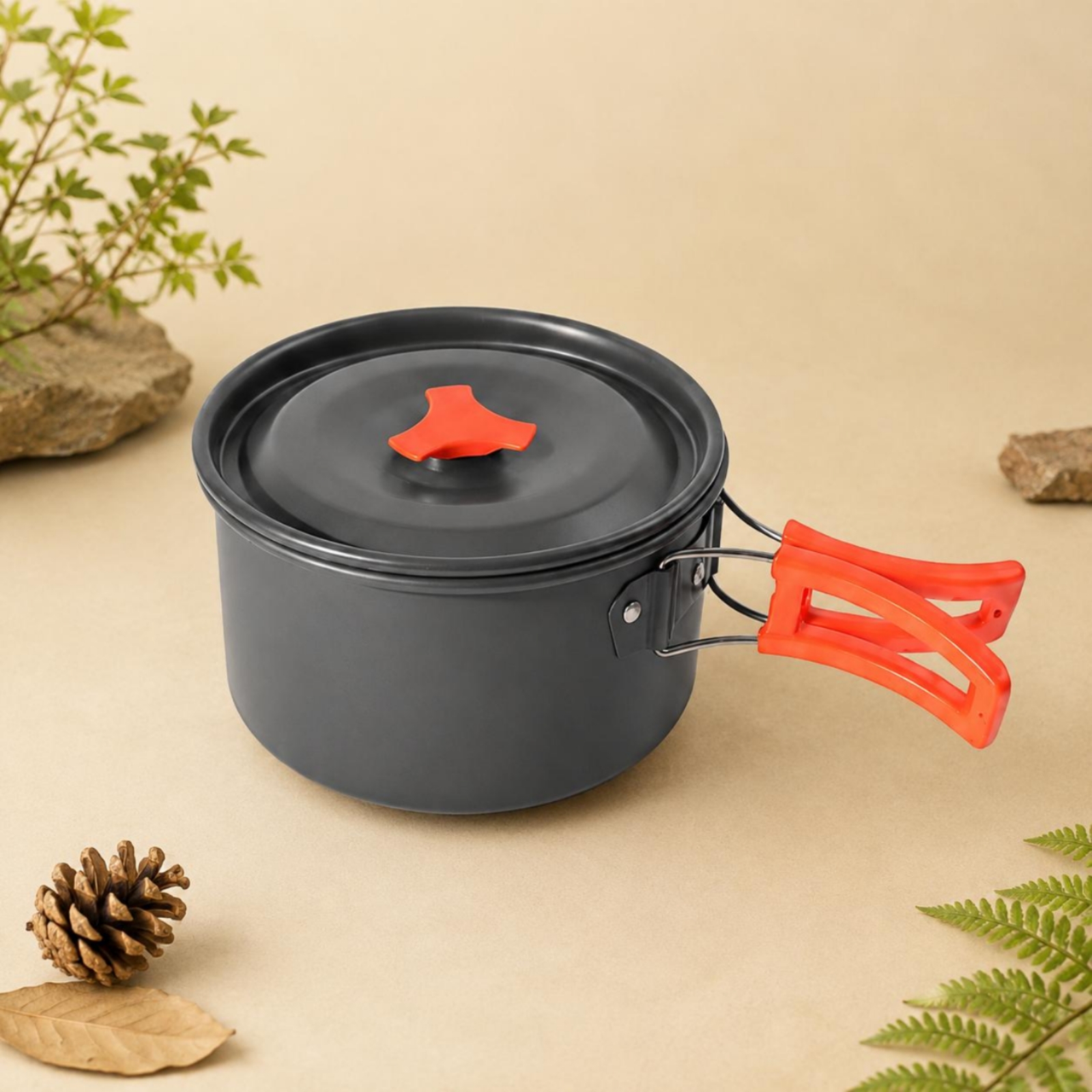 Nesting Camping Cooking Set - Camping Pot Set Nesting Design Camping