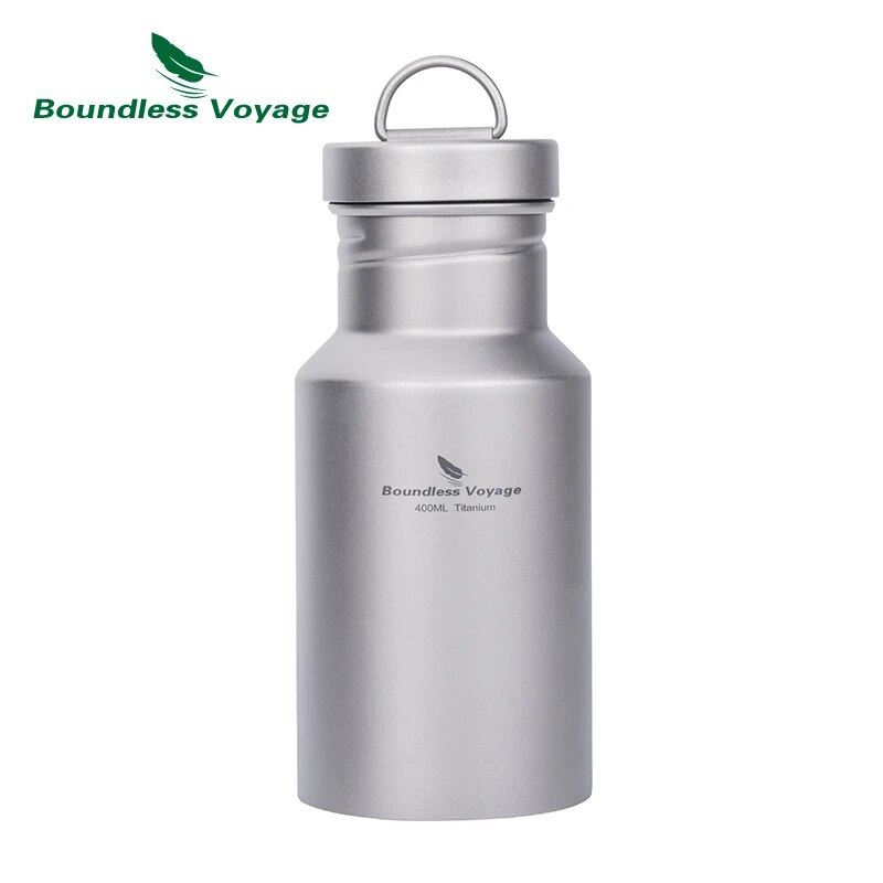 Mess Kit Titanium - Boundless Voyage Titanium Water Bottle with