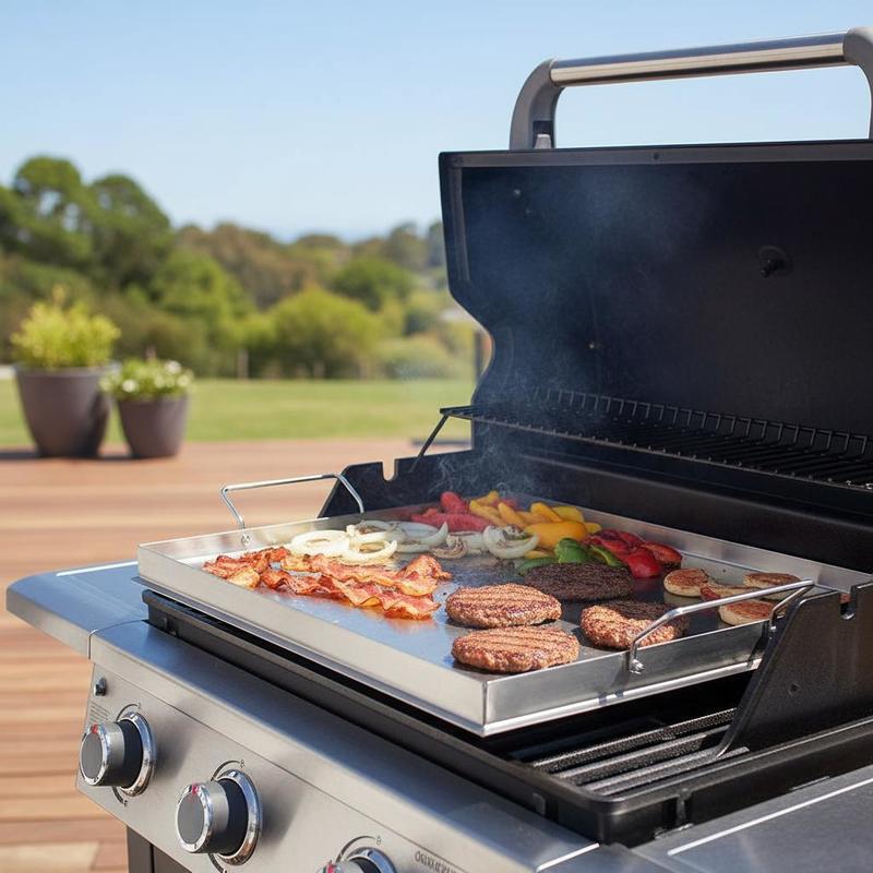Camping Cooking Area - Flat Top Grill Plate 23x16 inch