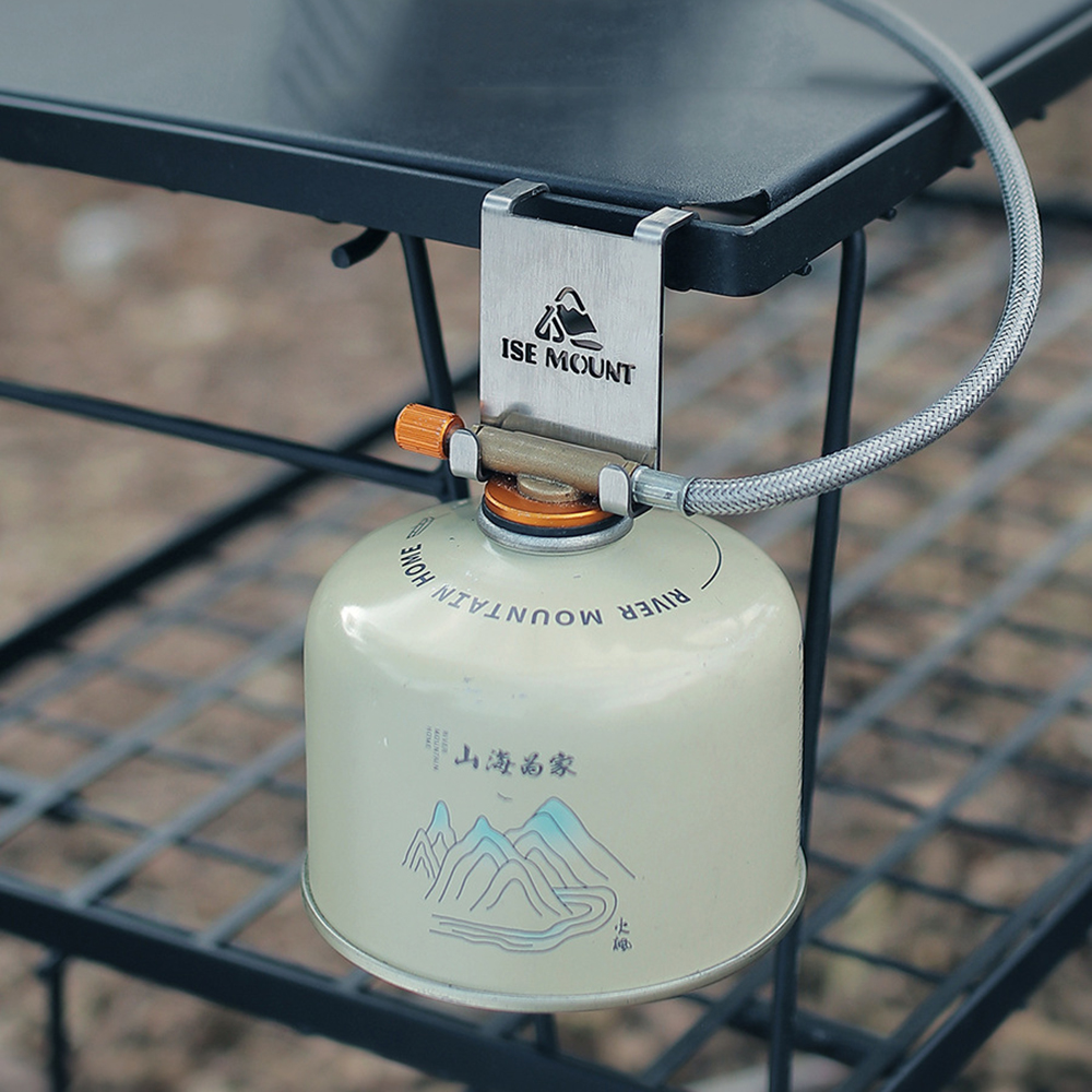 Camping Cooking Rack - Hang Gas Canister Hook Camping Tables