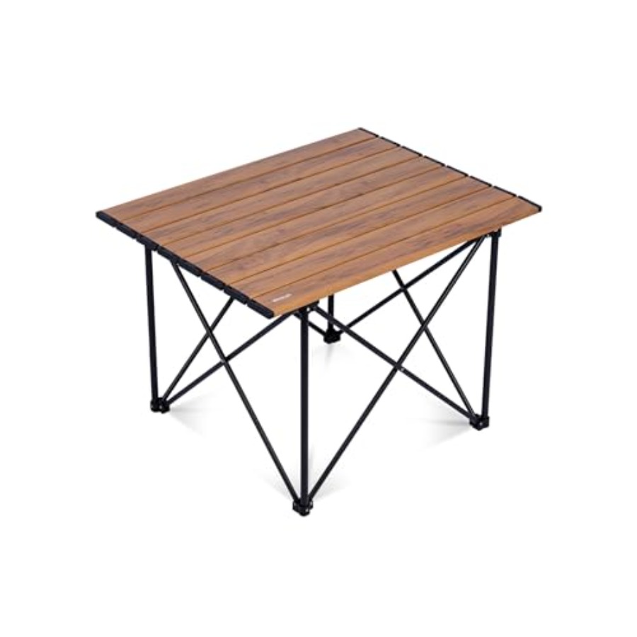 Camping Cooking Table With Windshield - Ultralight Camping Table, Compact Aluminum Folding