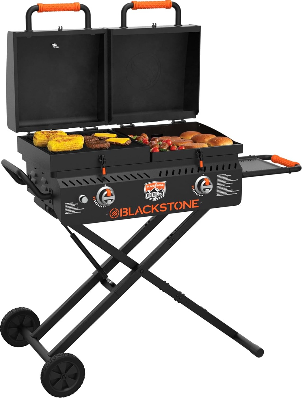 Camping Cooking Range - The Go Combo with Wheels, Legs