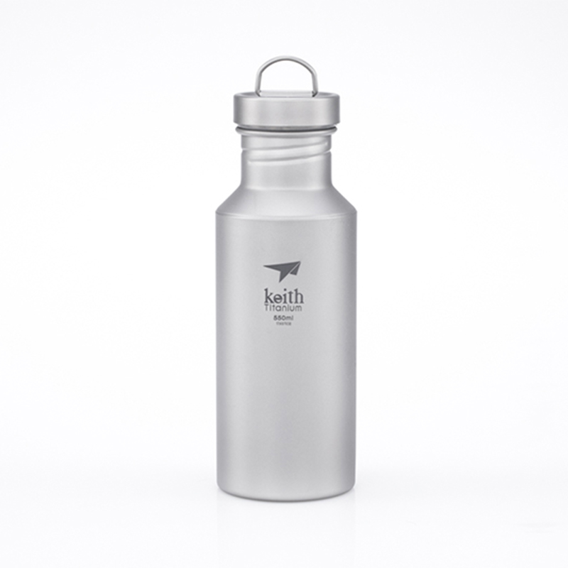 Mess Kit Titanium - Keith Titanium Water Bottle 550ml Bacteriostatic