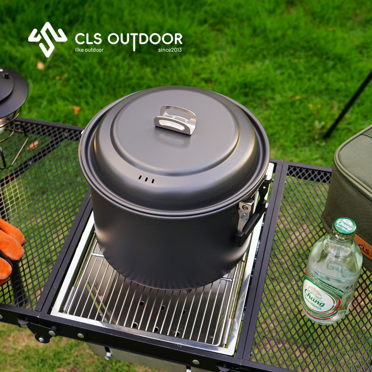 6.5L Large Capacity Mandarin D - مراجعة Camping Cooking Set Large وسعره