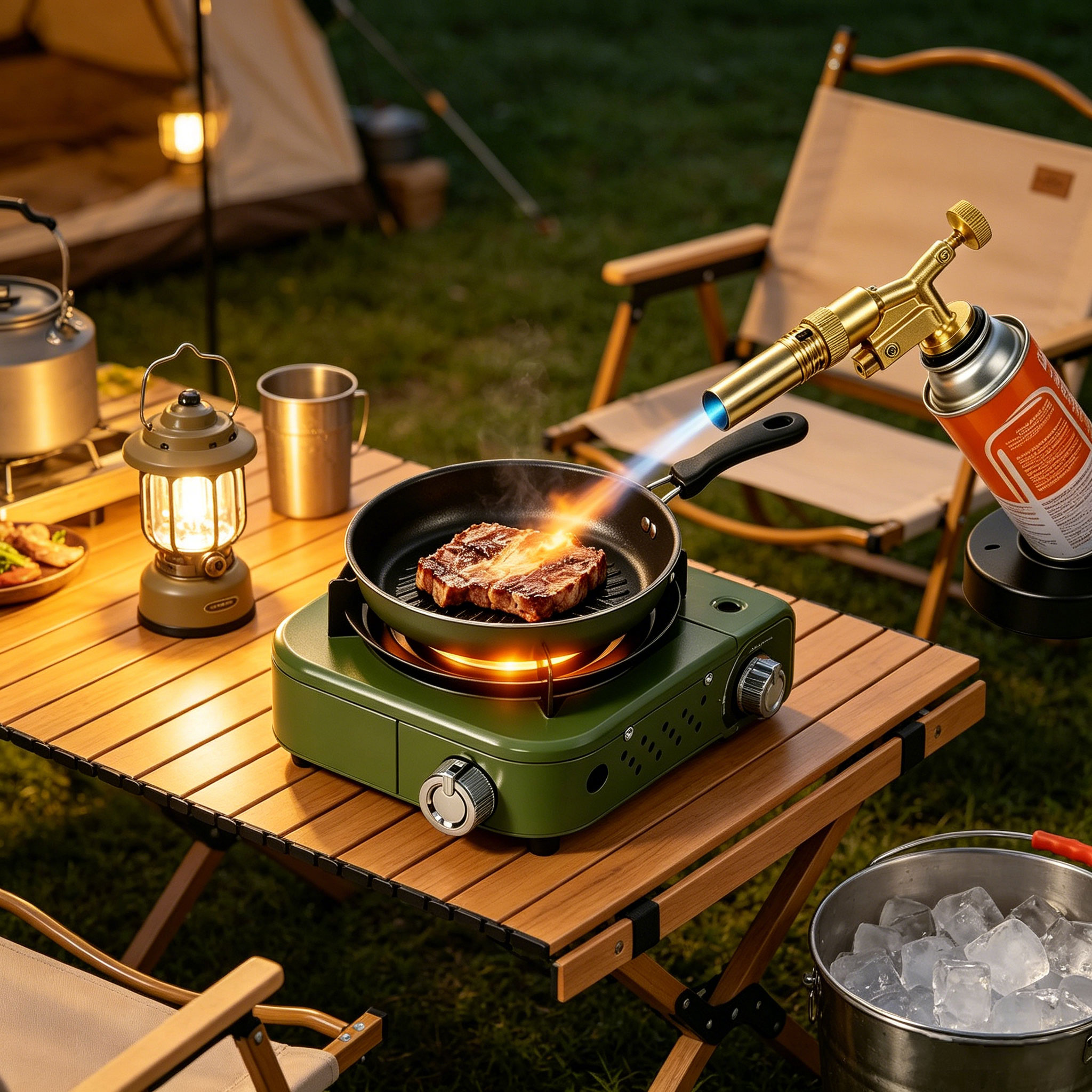 Beiyue 2026 Portable Gas Campi - مراجعة Camping Cooking Essentials وسعره