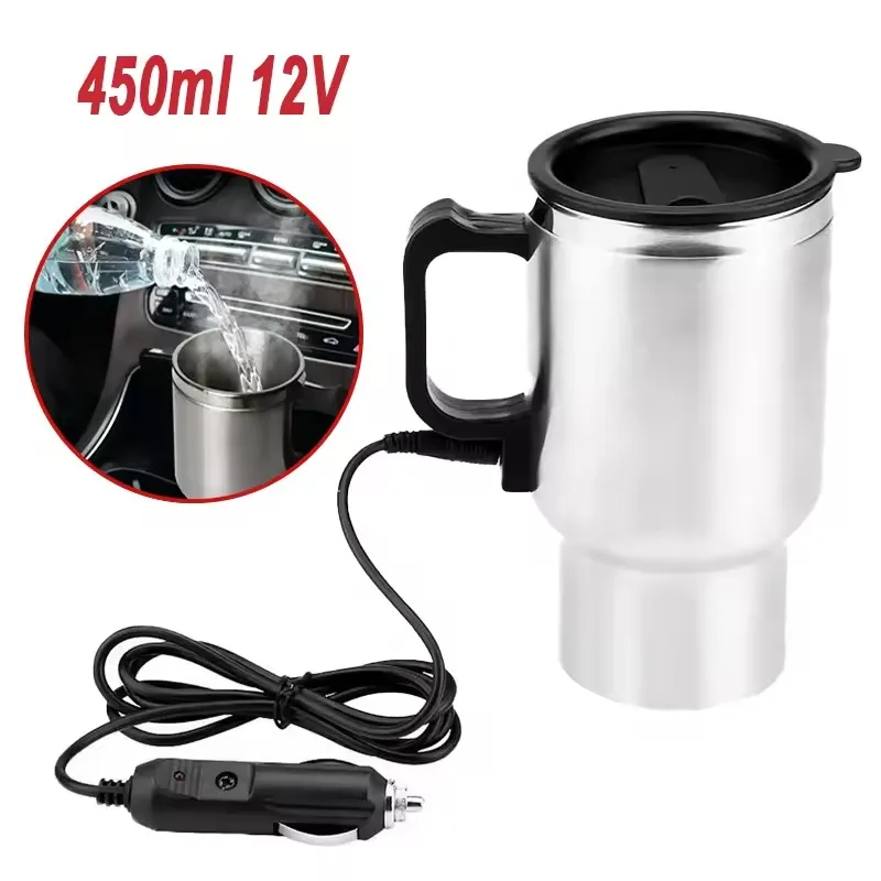 Electric Heating Car Kettle 12 - مراجعة Camping Cooking Mug وسعره