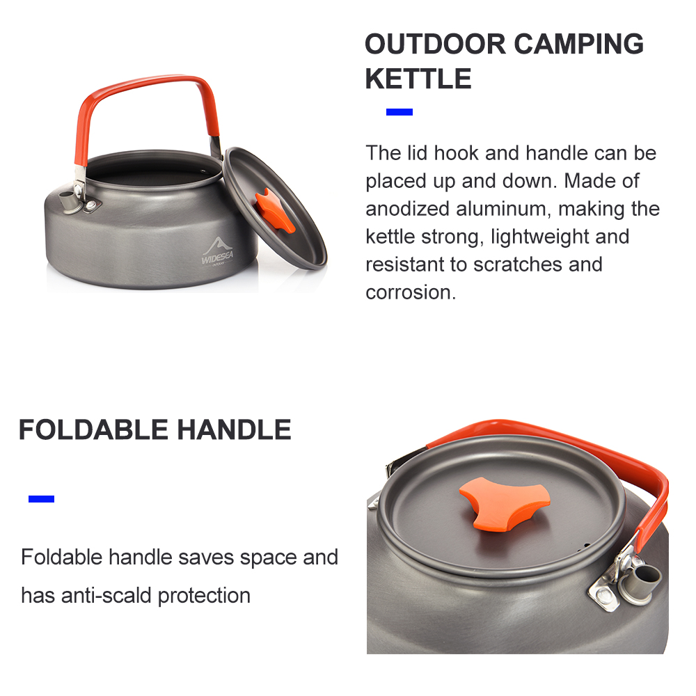 Widesea 1.1L 2L1.5L Camping Wa - مراجعة Camping Cooking Essentials وسعره
