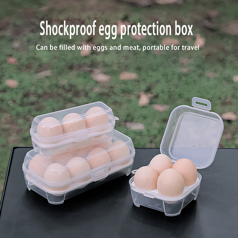 3/4/8 Grids Egg Holder Contain - مراجعة Camping Cooking Rack وسعره
