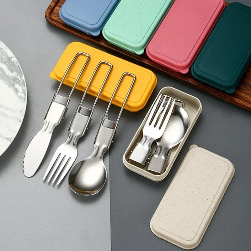 4PCS/set Portable Outdoor Spoo - مراجعة Japan Camping Cooking وسعره