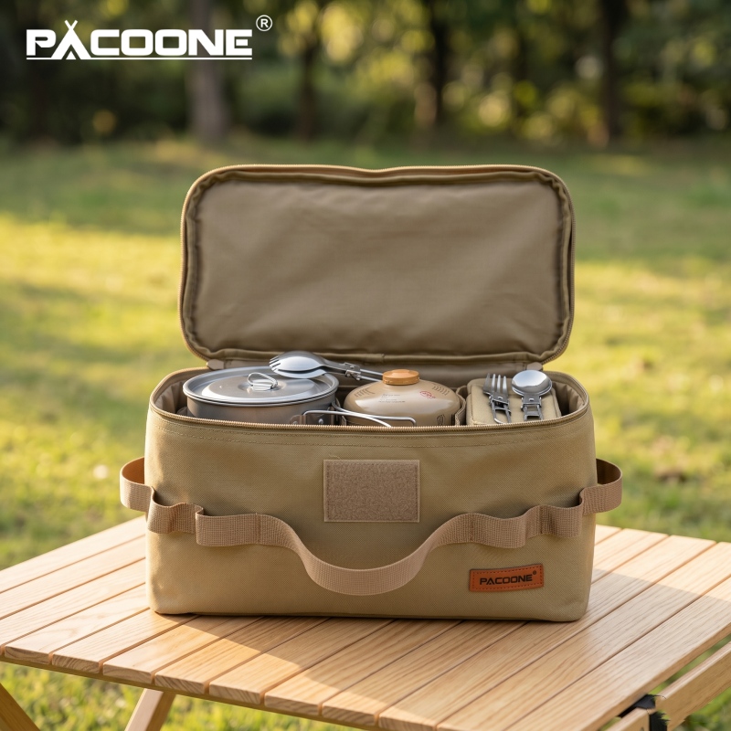 PACOONE Portable Camping Stora - مراجعة Camping Cooking Backpack وسعره