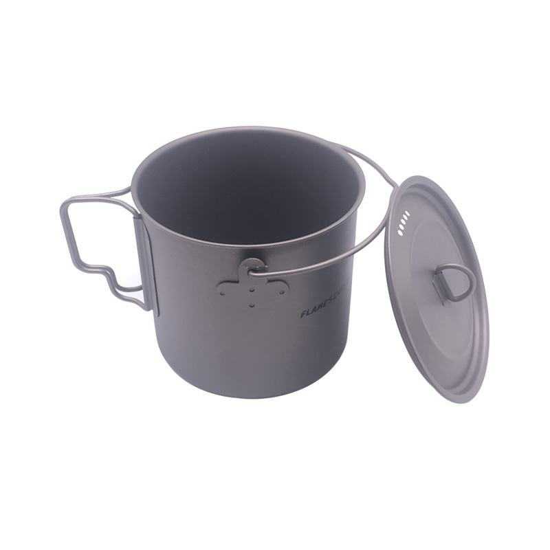 FLAME'S CREED 1100ml 1950ml Ul - مراجعة Camping Cooking Pots And Pans وسعره