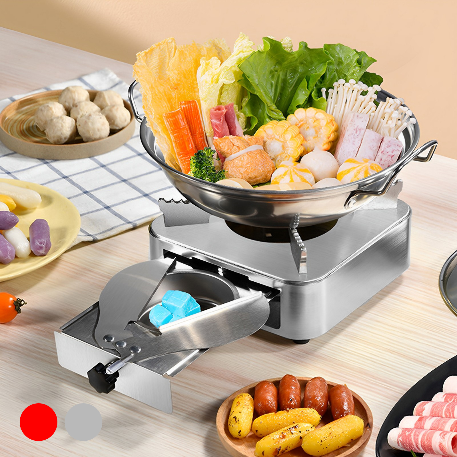 Portable Camping Stove Stainle - مراجعة Camping Cooking Area وسعره