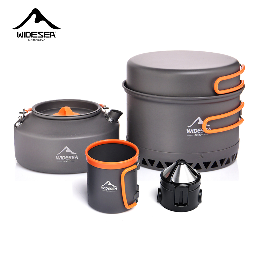 Camping Tableware Outdoor Cook - مراجعة Camping Cooking Set Large وسعره