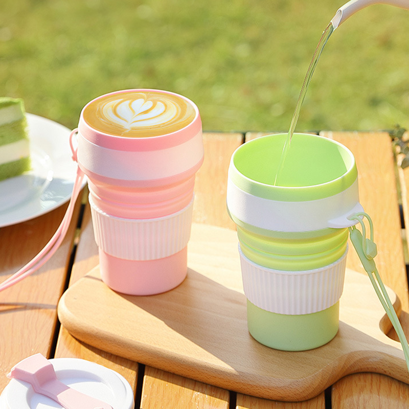 Collapsible Silicone Travel Cu - مراجعة Camping Cooking Mug وسعره