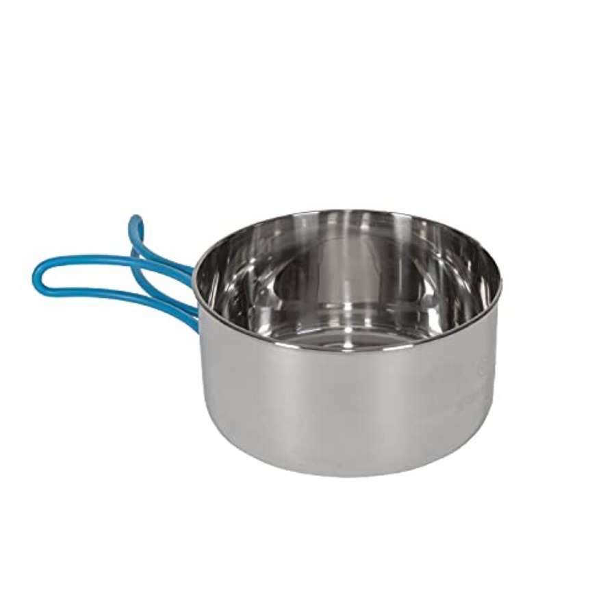 Stainless Steel Camping Cookwa - مراجعة Nesting Camping Cooking Set وسعره