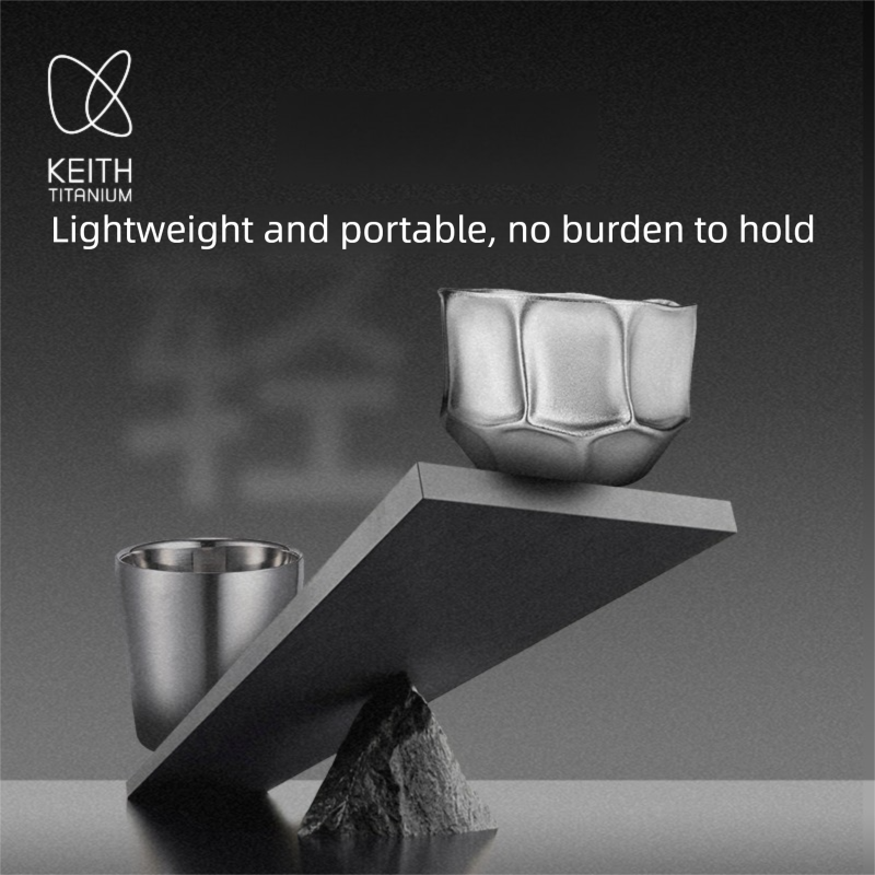 KEITH Pure Titanium Cup Unique - مراجعة Mess Kit Titanium وسعره