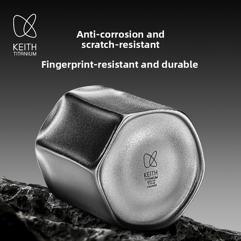 KEITH Pure Titanium Cup Unique - مراجعة Mess Kit Titanium وسعره