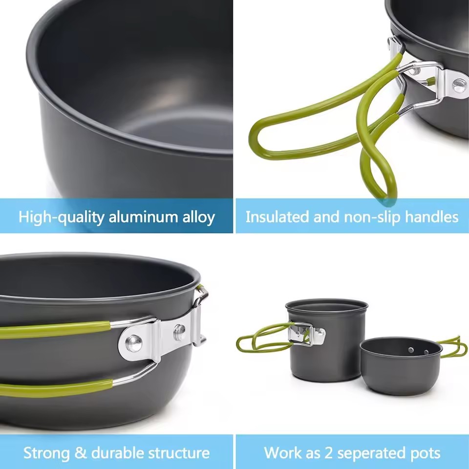 Ultralight Camping Cookware Me - مراجعة Camping Cooking Essentials وسعره