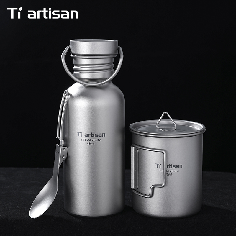 Tiartisan Titanium Cookware 3- - مراجعة Camping Cooking Backpack وسعره