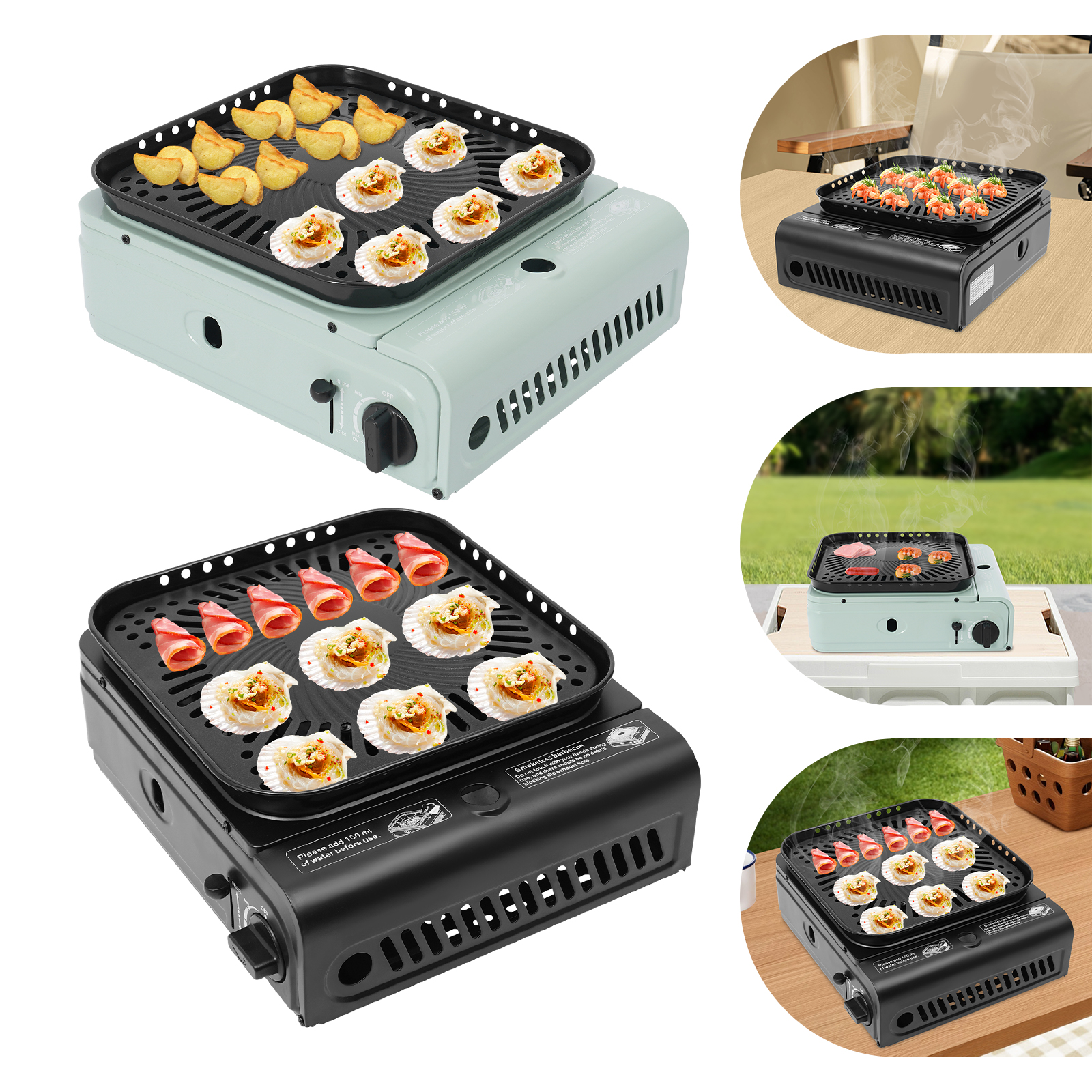2.3KW Camping Stove with Gridd - مراجعة Camping Cooking Range وسعره