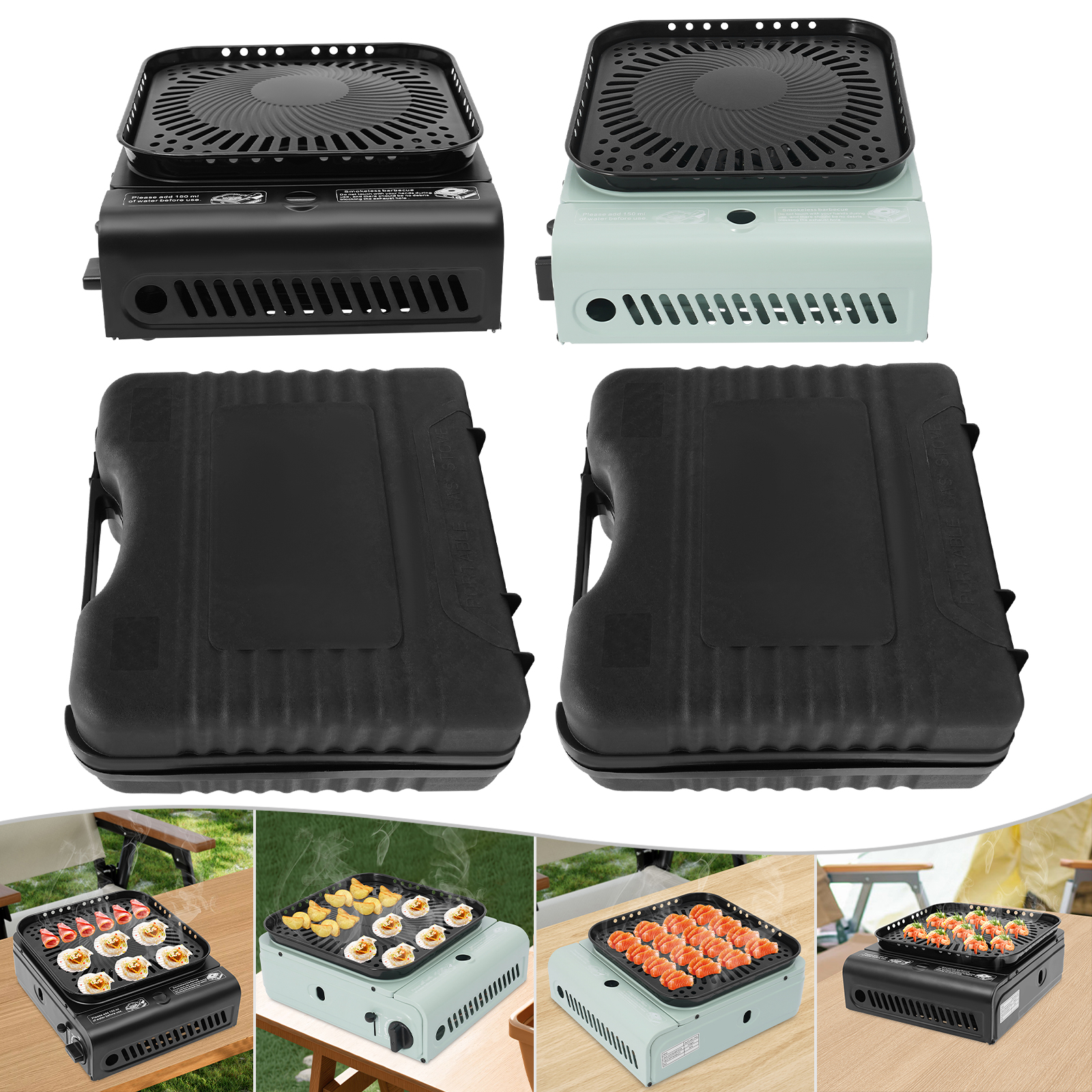 2.3KW Camping Stove with Gridd - مراجعة Camping Cooking Range وسعره