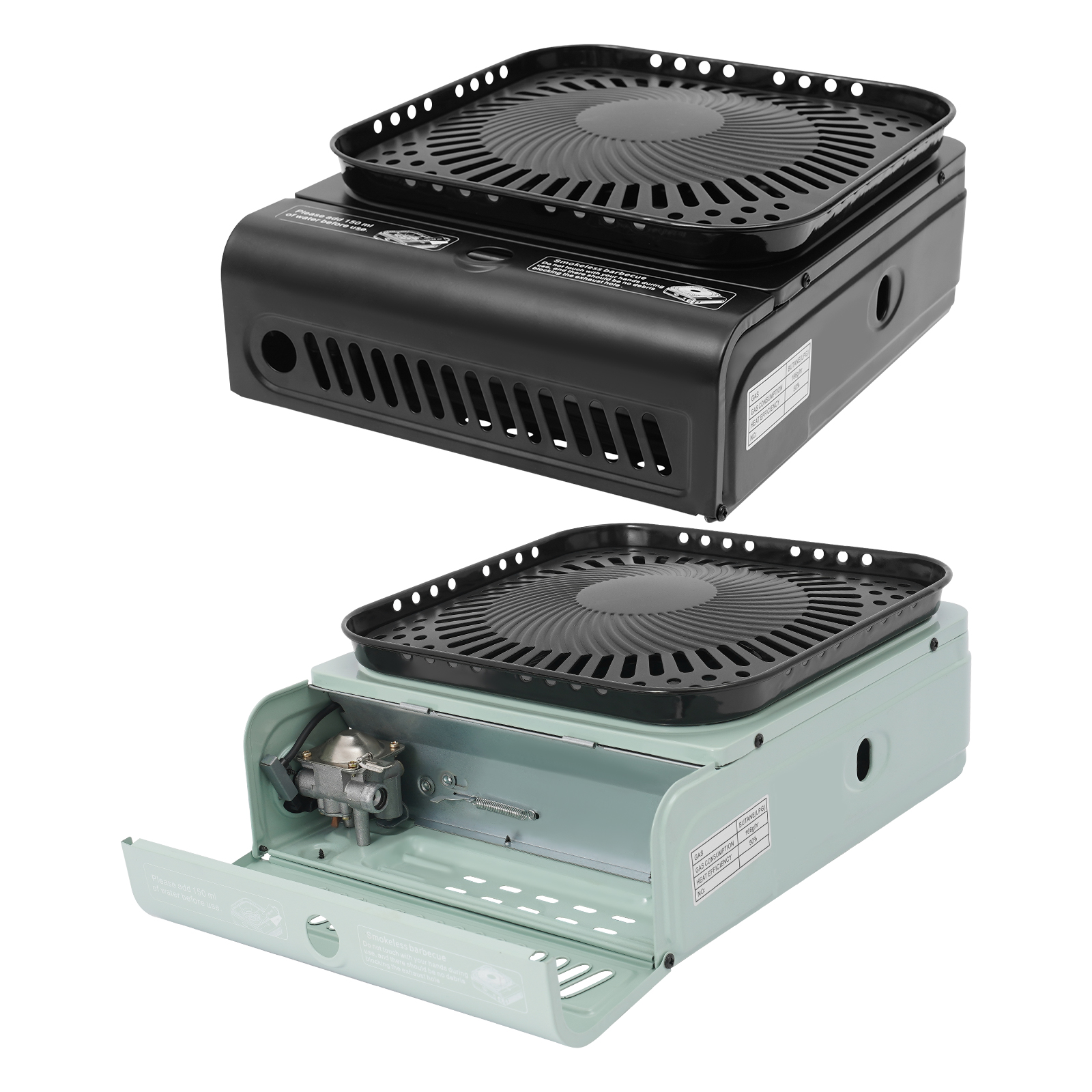 2.3KW Camping Stove with Gridd - مراجعة Camping Cooking Range وسعره