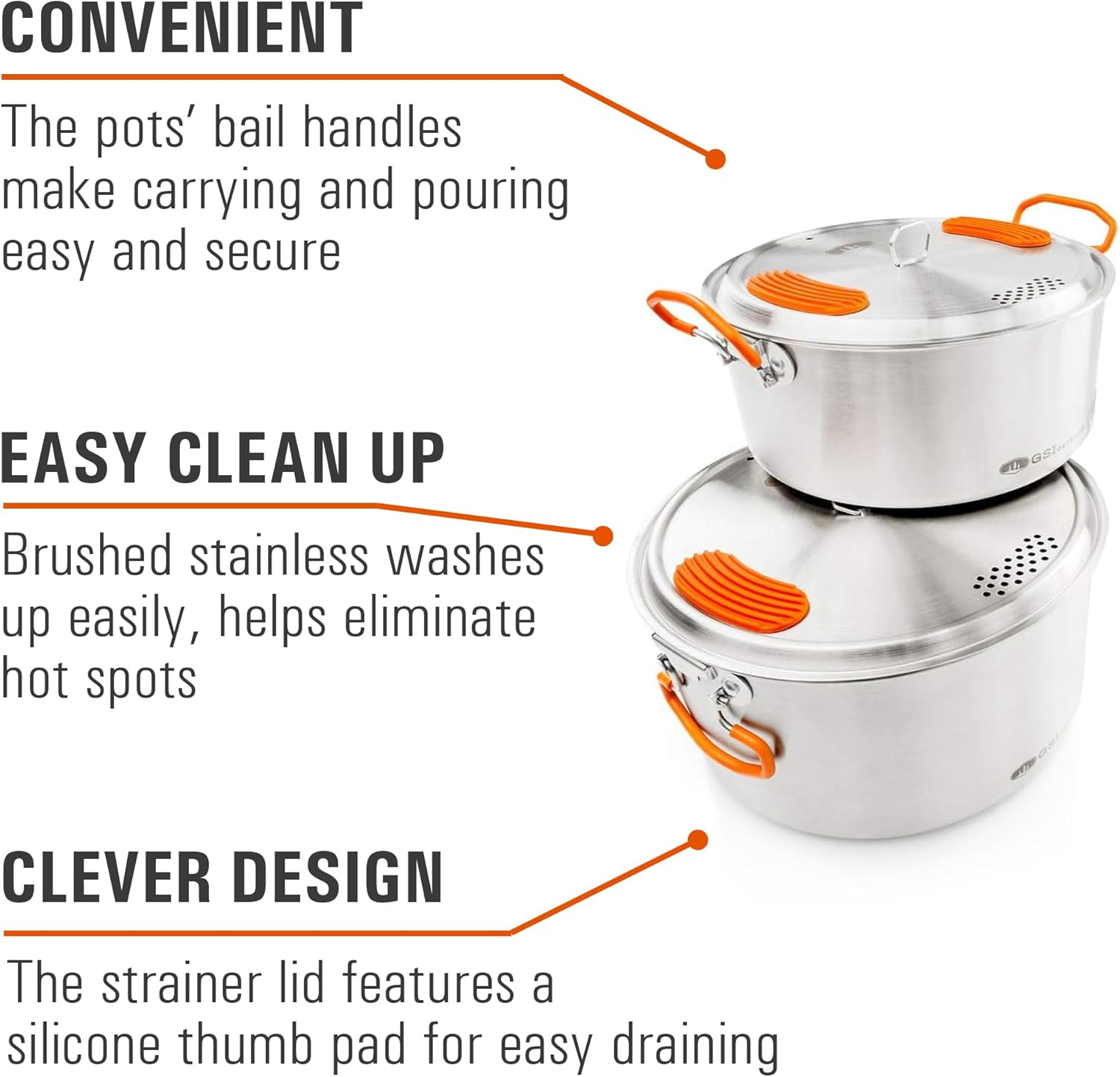 Stainless Steel Camping Cook S - مراجعة Nesting Camping Cooking Set وسعره