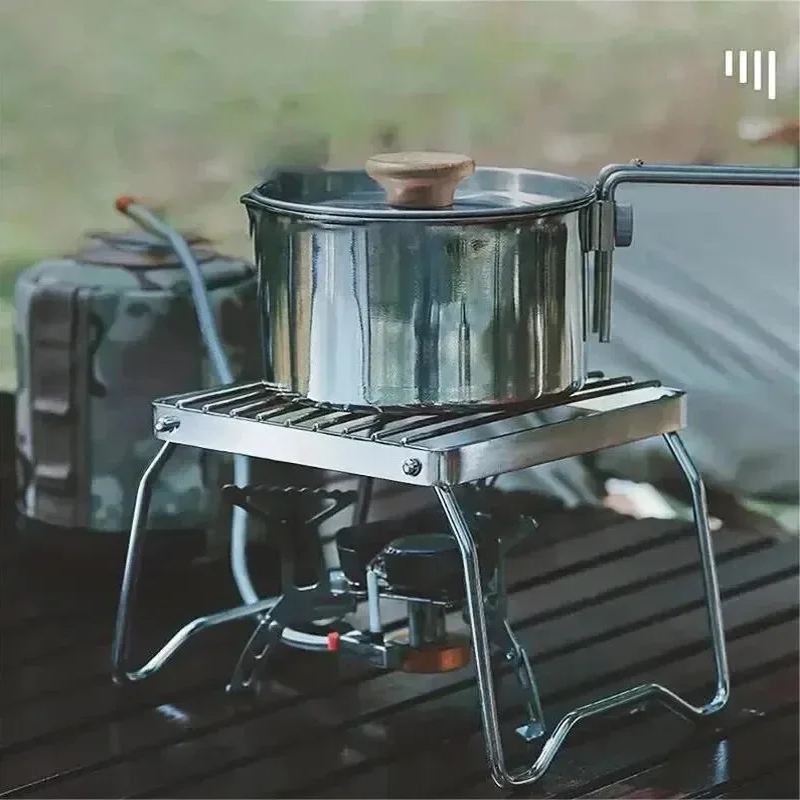 Stainless Steel Stove Stand Ca - مراجعة Camping Cooking Backpack وسعره