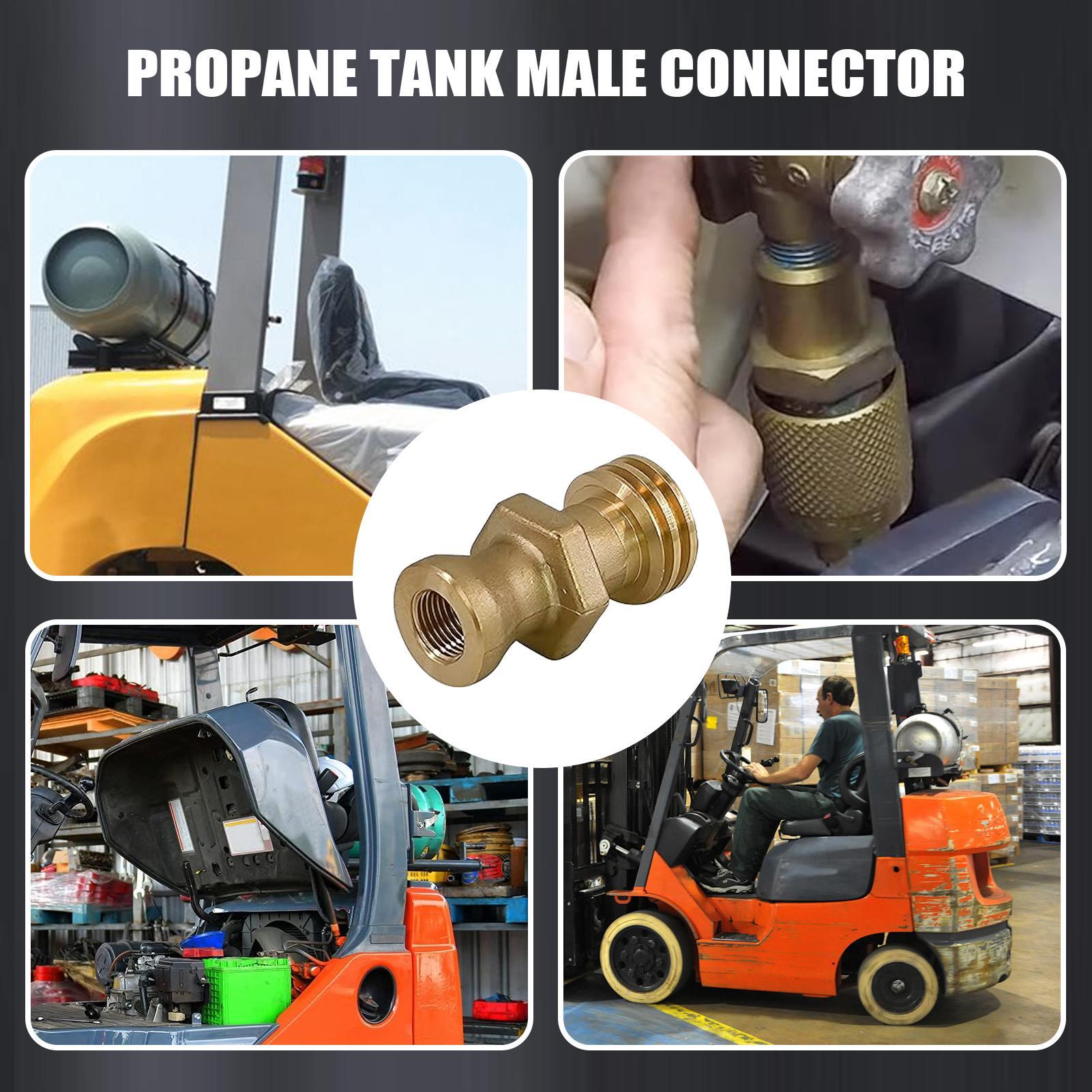 Propane Tank Connector Male Br - مراجعة Camping Cooking Area وسعره