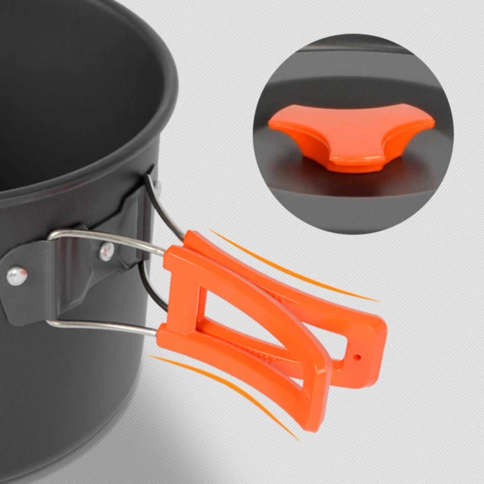 Camping Pot Set Nesting Design - مراجعة Nesting Camping Cooking Set وسعره