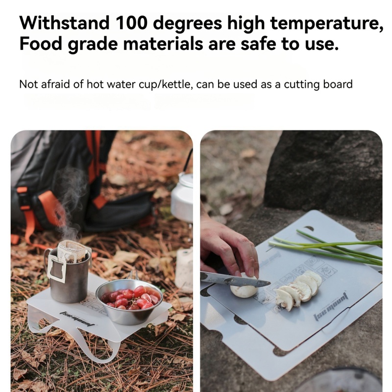 Outdoor PP Board Folding Table - مراجعة Camping Cooking Materials وسعره