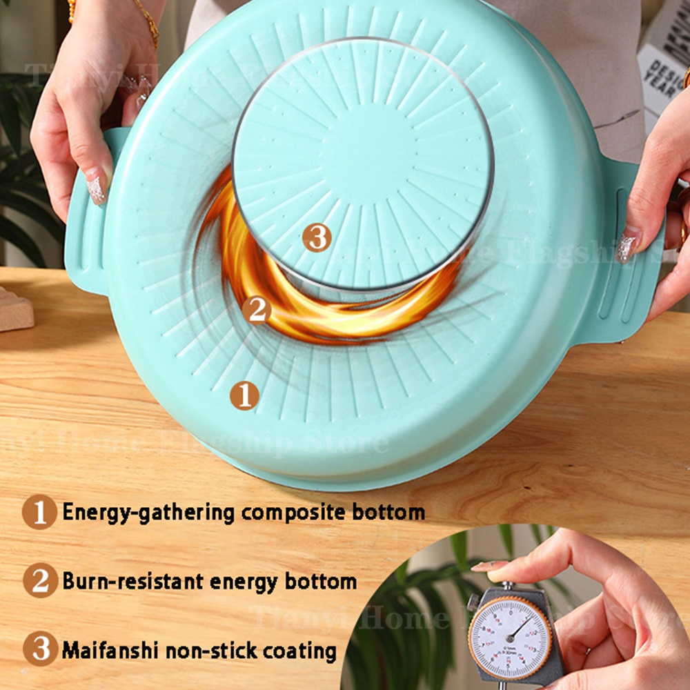 Grill Pan Round Non-Stick Barb - مراجعة Camping Cooking Grill وسعره