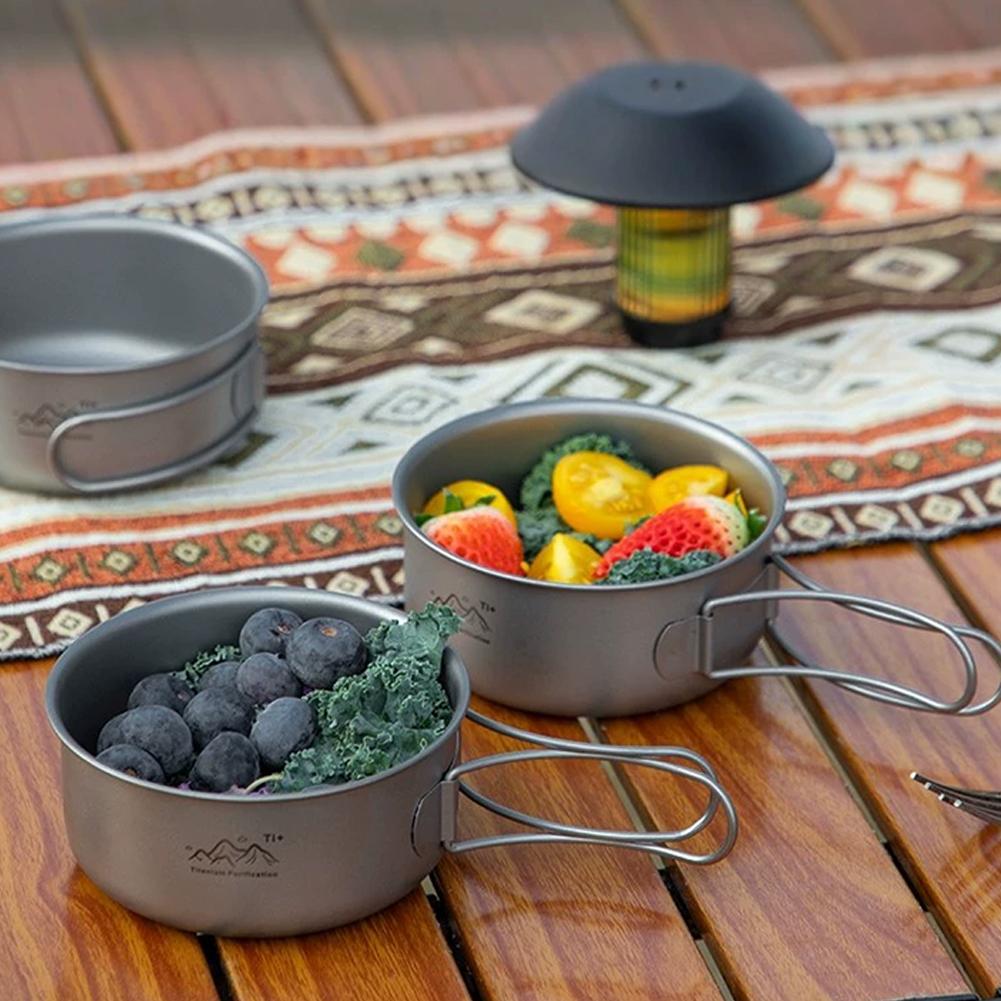 Compact Titanium Alloy Camping - مراجعة Camping Cooking Backpack وسعره