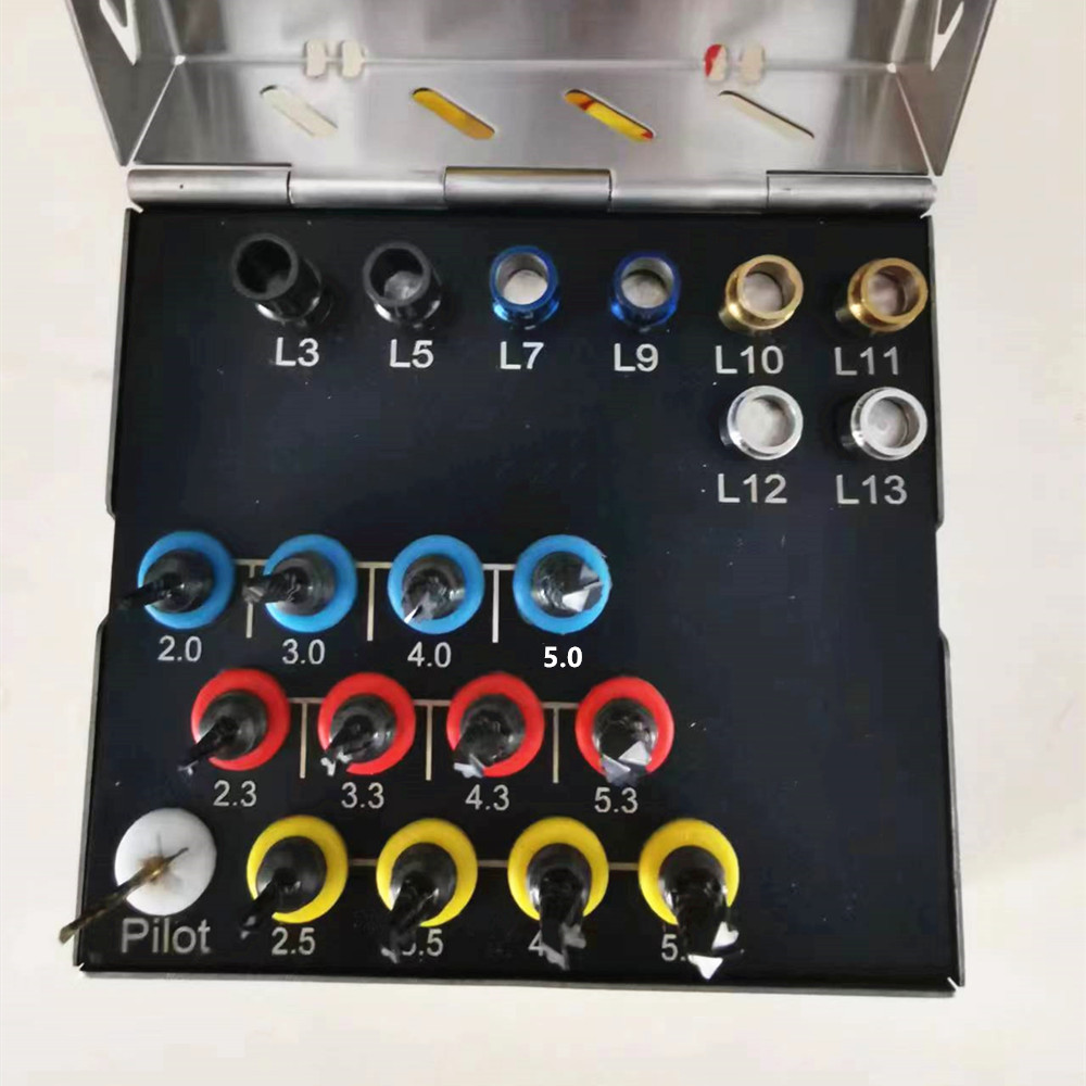 21 Pcs/set Titanium Dental Oss - مراجعة Mess Kit Titanium وسعره