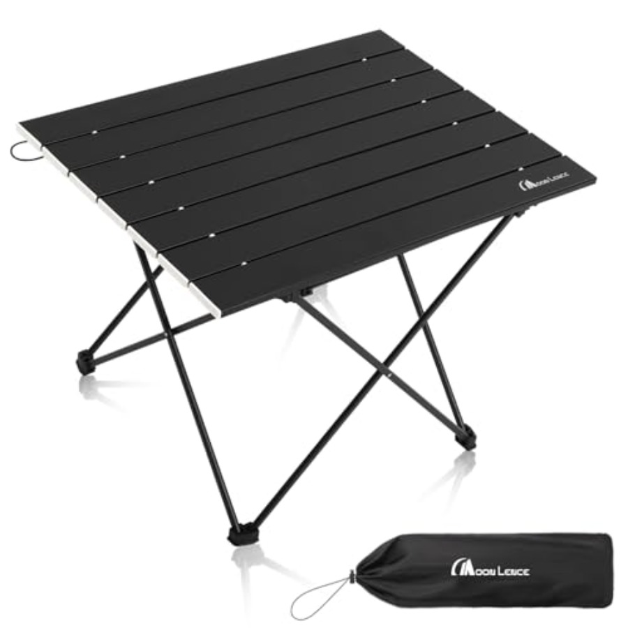 Ultralight Folding Camping Tab - مراجعة Camping Cooking Table With Windshield وسعره