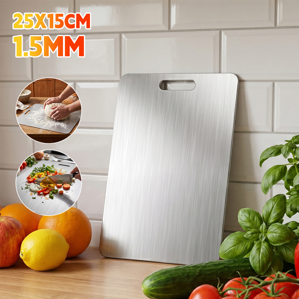 Food Grade Stainless Steel Cut - مراجعة Camp Cutting Board وسعره