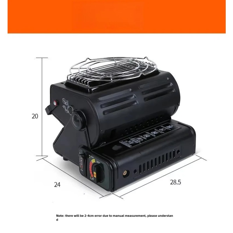 Gas heater dual-purpose campin - مراجعة Camping Cooking Materials وسعره