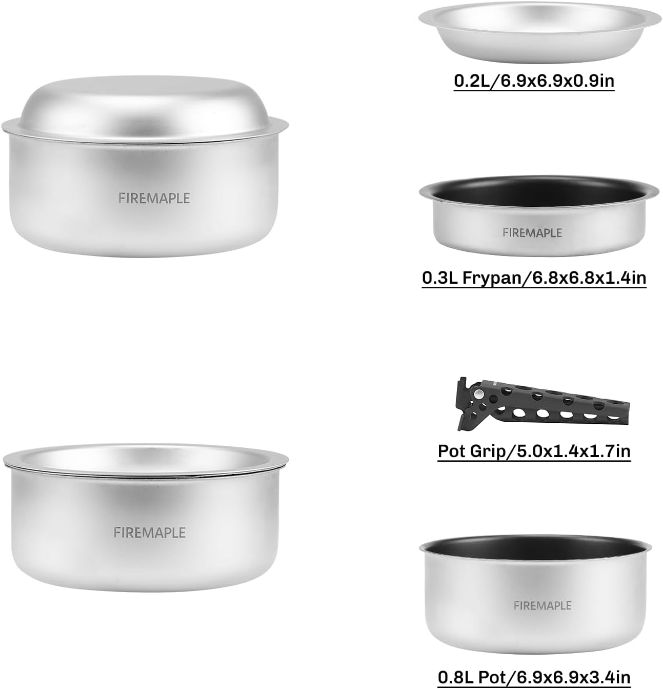 Fire-Maple Frost Ultralight Al - مراجعة Mess Kit Titanium وسعره