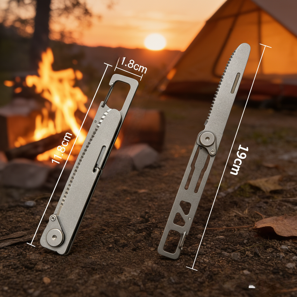 Titanium Folding Spoon and For - مراجعة Mess Kit Titanium وسعره