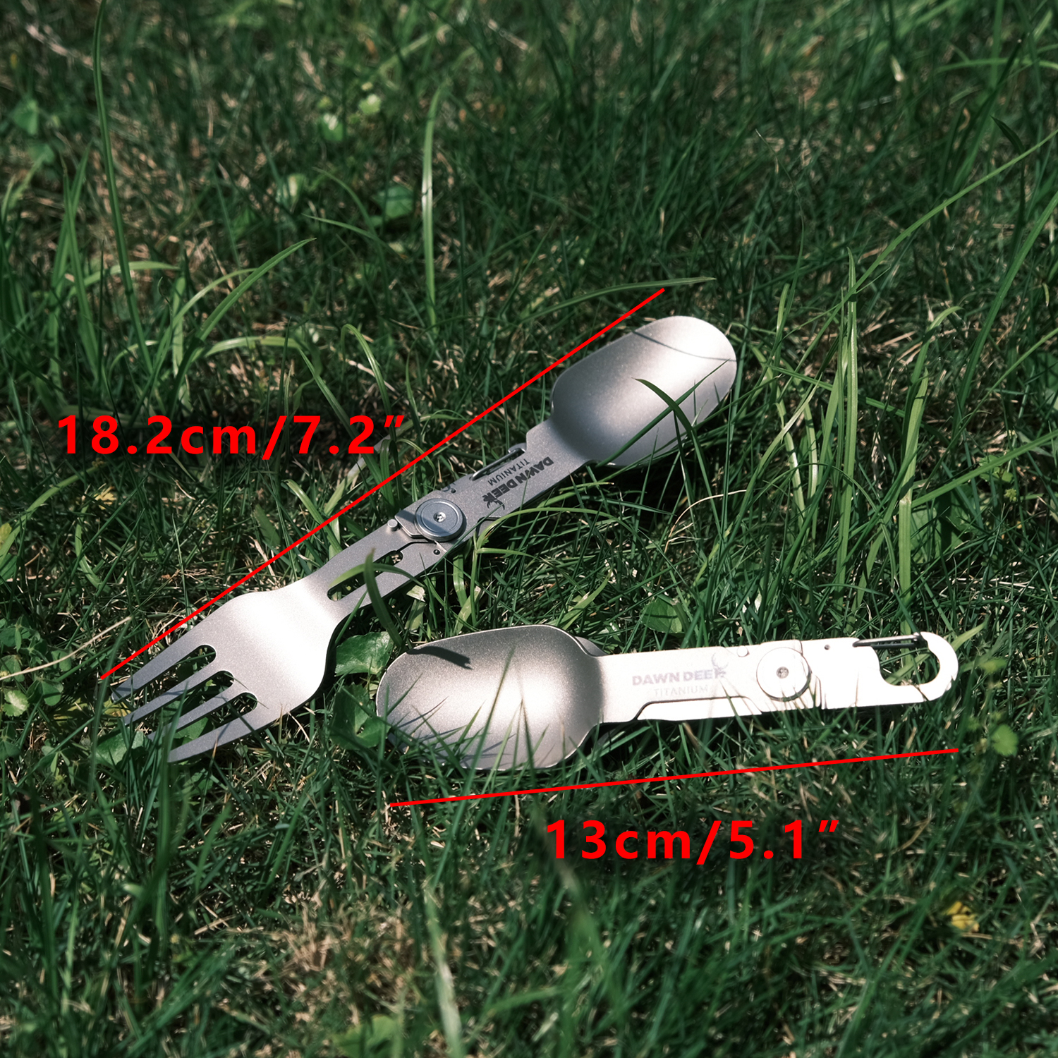 Titanium Folding Spoon and For - مراجعة Mess Kit Titanium وسعره