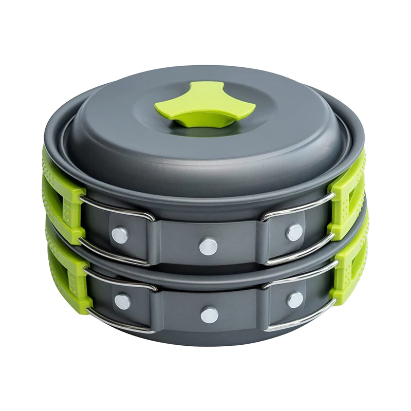 Portable Durable Camping Cookw - مراجعة Camping Cooking Essentials وسعره