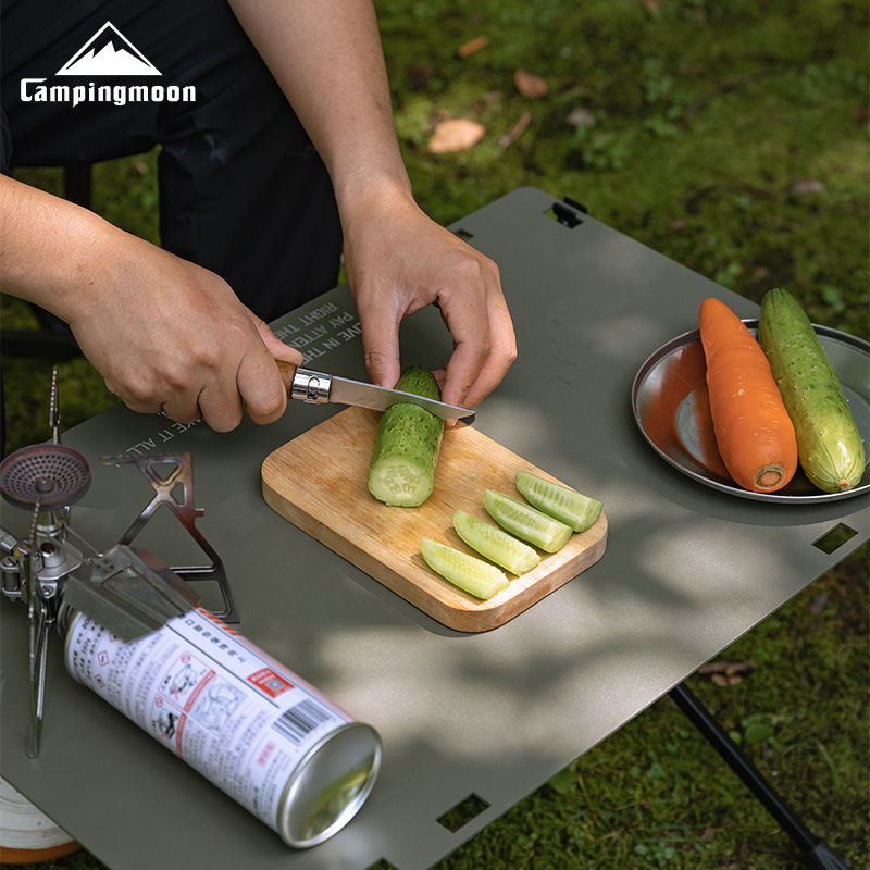 CAMPINGMOON Mini Fruit Camping - مراجعة Camp Cutting Board وسعره