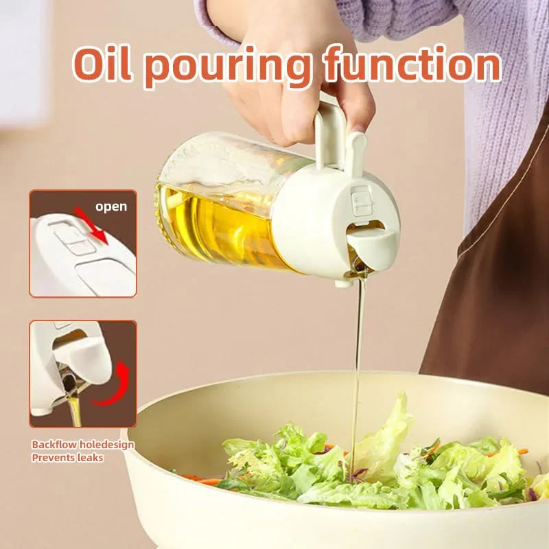 Oil Spray 2-in-1 Plastic House - مراجعة Camping Cooking Set Large وسعره