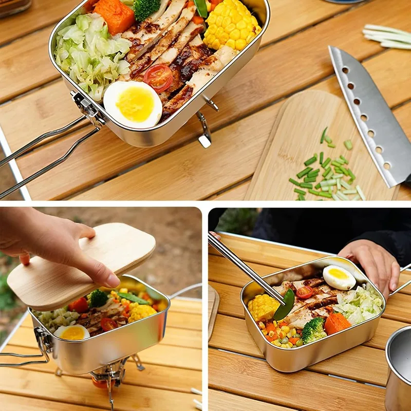 304 Stainless Steel Lunch Box  - مراجعة Camp Cutting Board وسعره