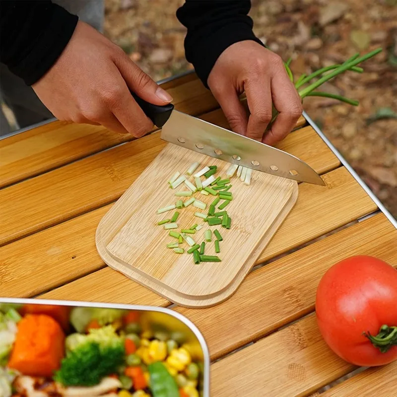 304 Stainless Steel Lunch Box  - مراجعة Camp Cutting Board وسعره