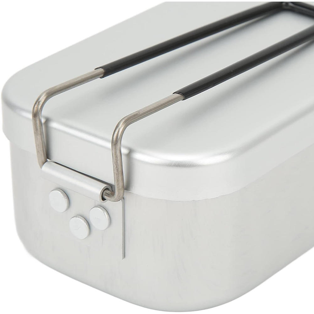800ML Aluminum Lunch Boxes Out - مراجعة Camping Cooking Plate وسعره