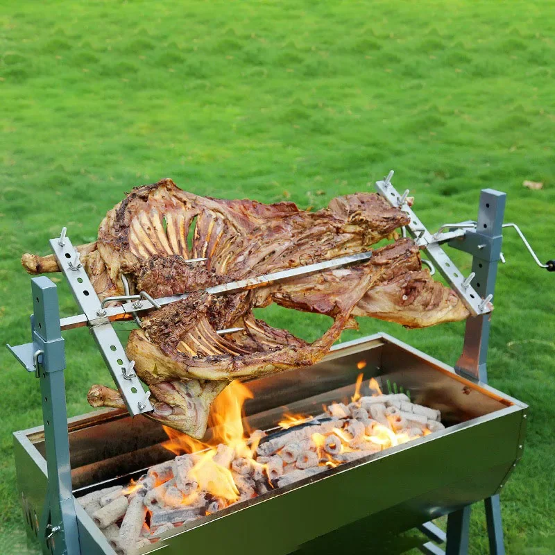 Grill Stand Camping Stainless  - مراجعة Camping Cooking Materials وسعره