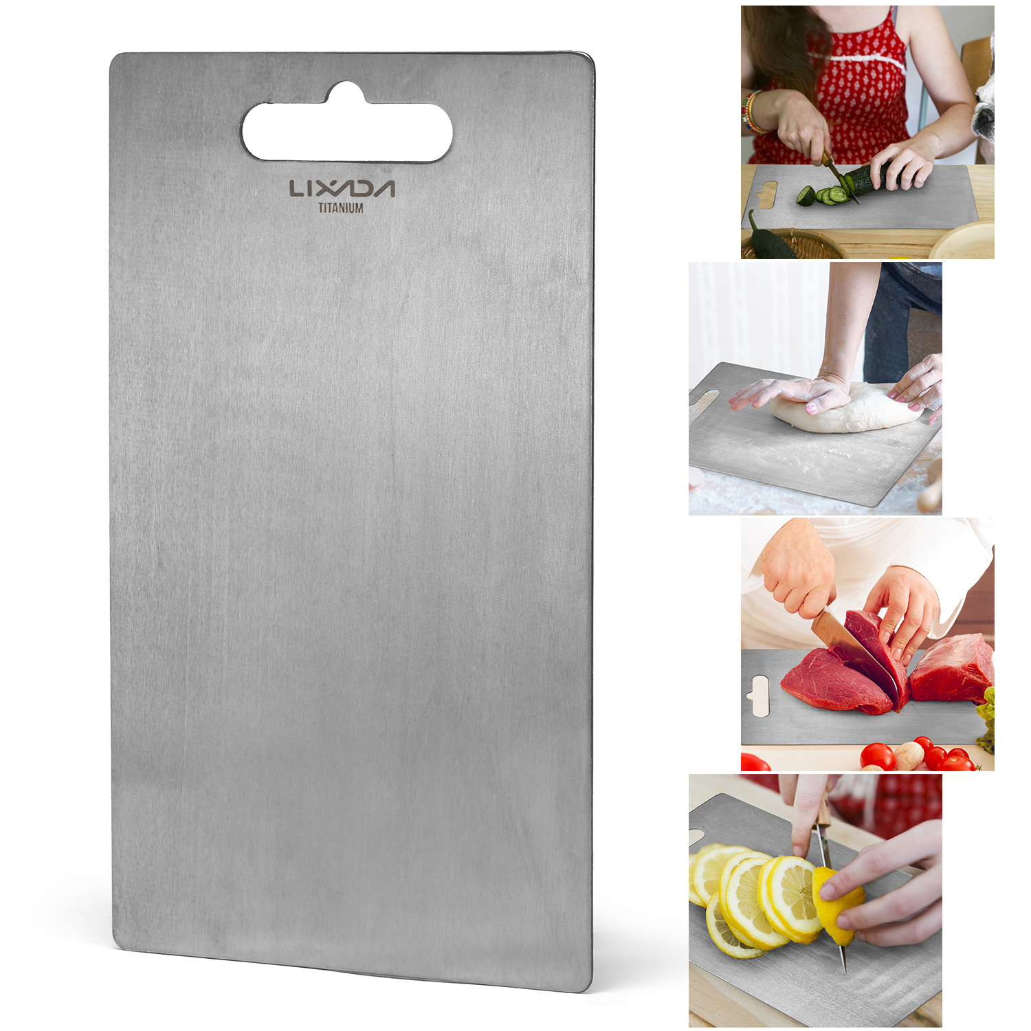 Lixada 1.8MM Thick Titanium Cu - مراجعة Camp Cutting Board وسعره