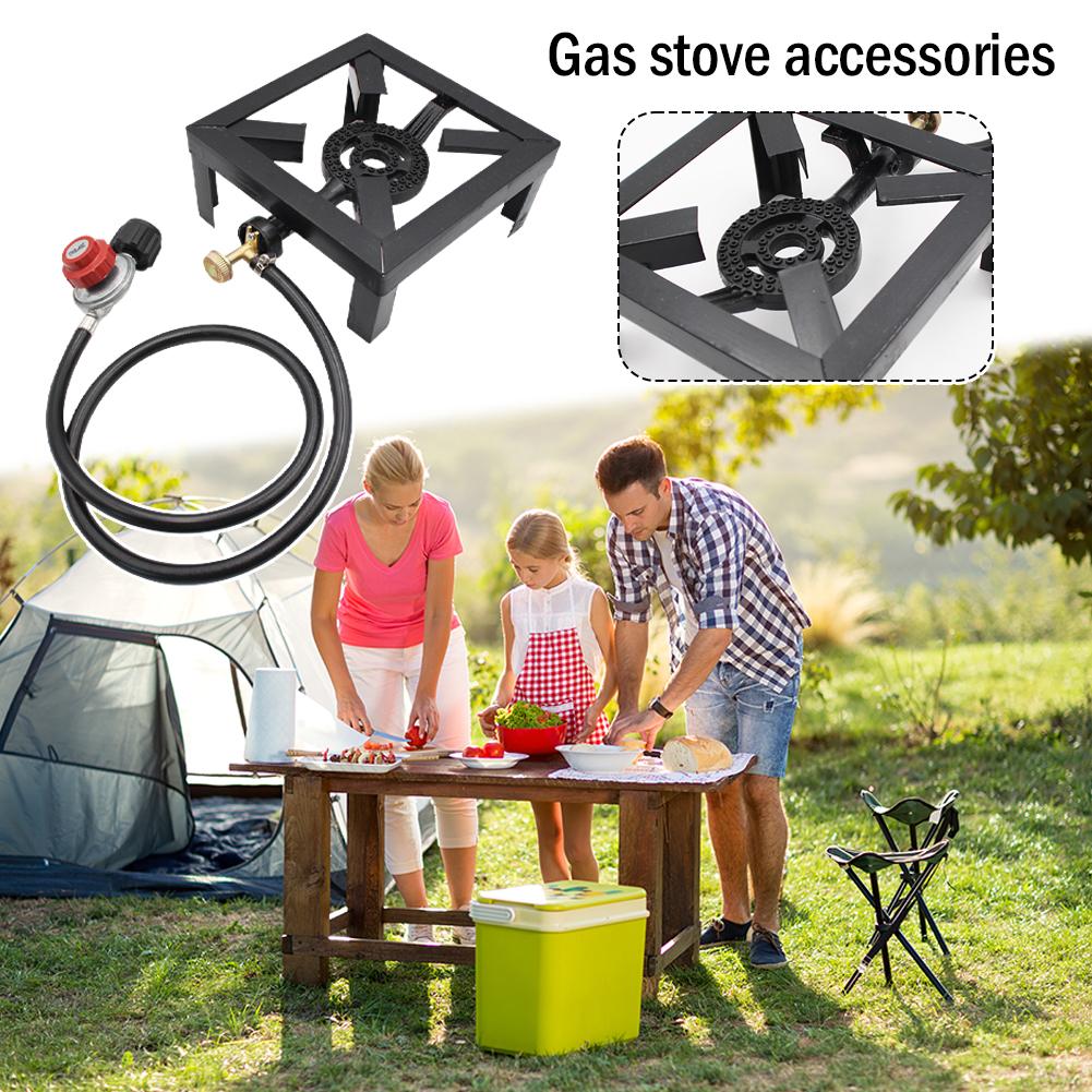 High Power Gas Boiling Ring Bu - مراجعة Camping Cooking Fire Stove وسعره